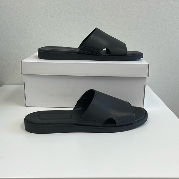 Calvin Klein Ethan2 Black Men’s Sandals - Picture 1 of 6